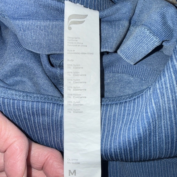 FABLETICS Seamless Rib Jumpsuit - Picture 7 of 9